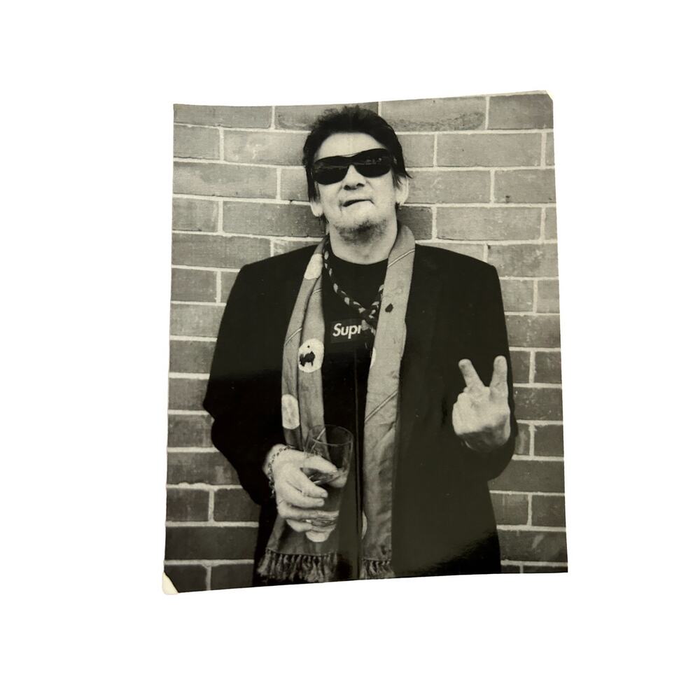 Supreme Shane MacGowan Sticker 2013 Photo Series The Pogues Authentic